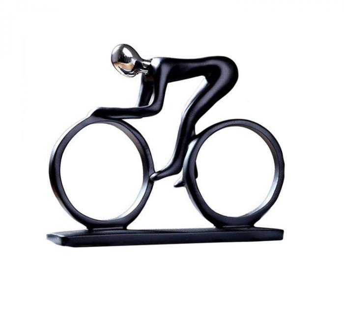Moderni - Dviratininko statulėlė - Plentinio dviračio modelis - Dovanos vyrams vyrui šefui virišininkui