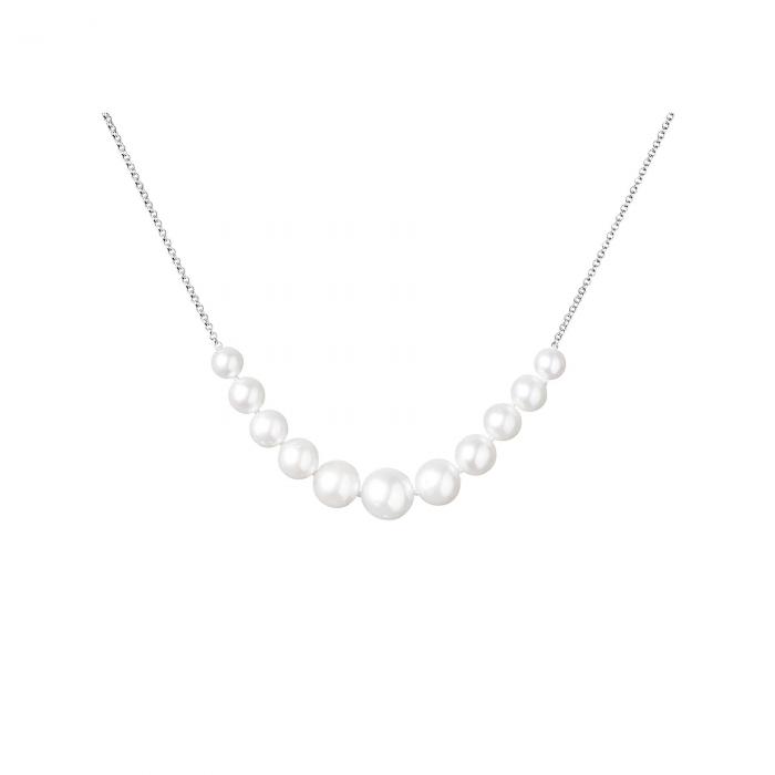 Elegantiškas perlų Pakabukas - perlai 11mm, 36-45cm