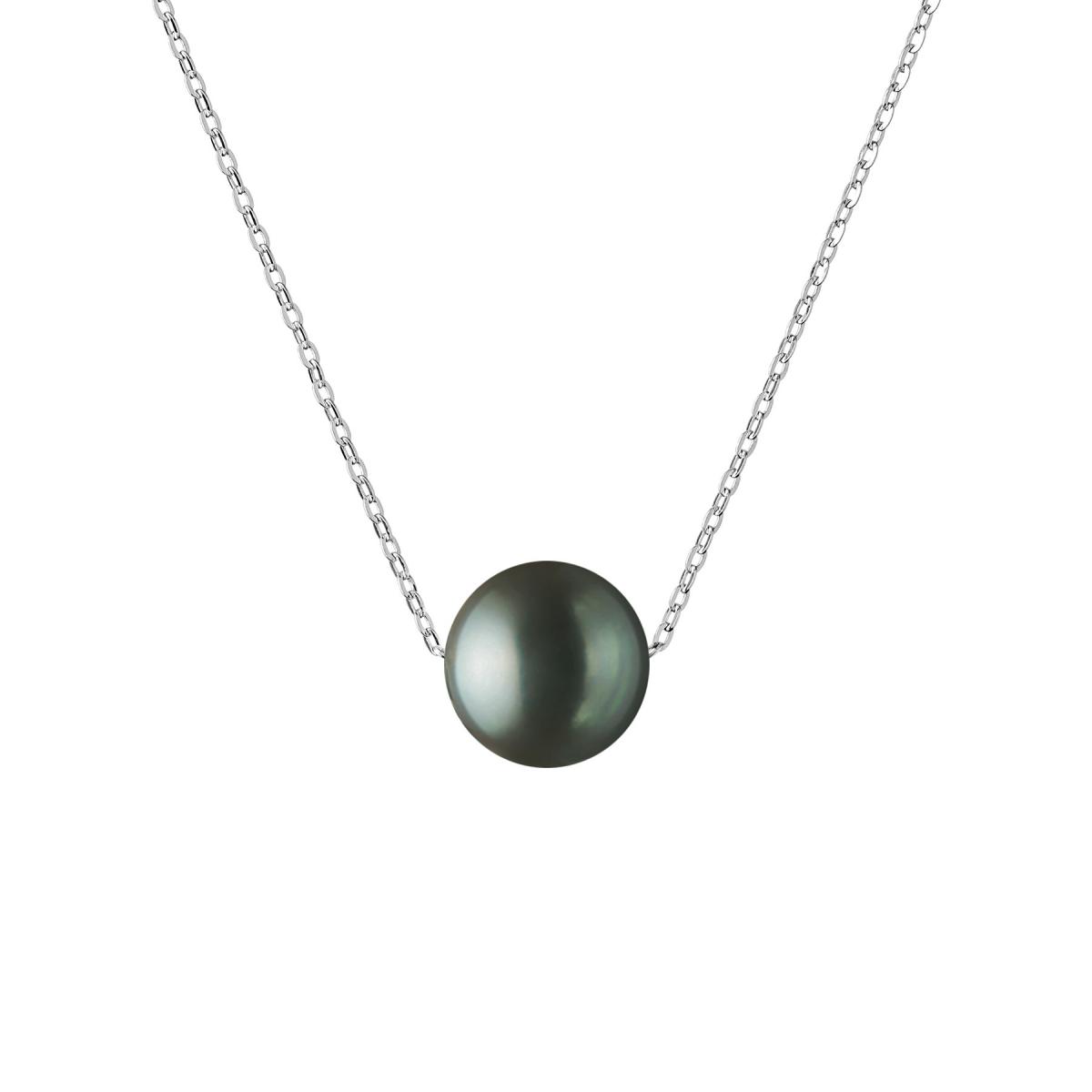 NEMOKAMAS PRISTATYMAS juodo perlo pakabkas tikro naturalaus perlo sidabrine grandinele naturalus perlas ant kaklos MS21257P