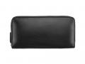 juoda moteriska odine pinigine su uztrauktuku prabangi brangi pinigine is naturaios odos leather wallets genuine gimtadienio jubiliejaus dovana zmonai mamai geriausiai draugei panelei dukrai sesei mociutei senelei tetai