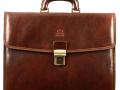 brown leather briefcase   the so