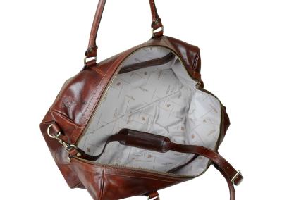 brown leather duffel bag   to th (6)
