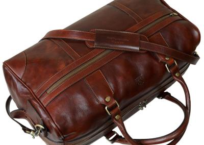 brown leather duffel bag   to th (5)