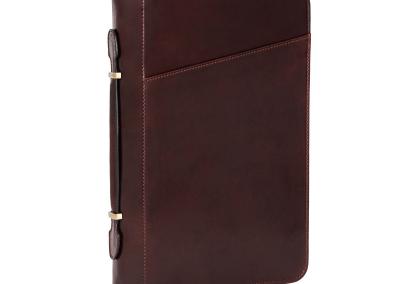 no logo A4 italiskas odinis dokumentu deklas is naturalios odos prabangus folderis dokumentu deklas aplankas su uztrauktuku prabangi dovana teisininkui direktoriui  vadovui verslo dovana 4