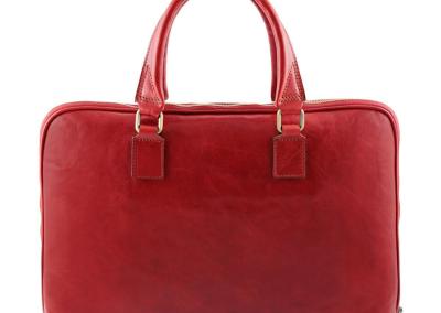 raudonas odinis kompiuterio krepsys is naturalios odos  rankine brangi dovana moterims zmonai verslininkei vadovei direktoriai savininkei verslo dovana moterei