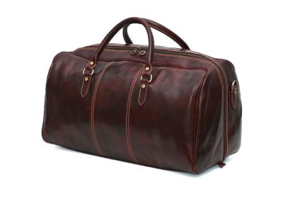 odinis sportinis krepsys is tikros odos italiskas prabangi dovana vyrui sunui direktoriui  kelioniu krepsys komandiruotems atostogoms2