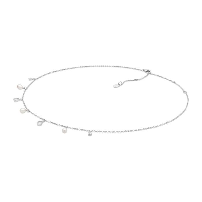 Vasariškas pakabukas vėrinys su Perlais, ilgis 38-44cm, 5mm