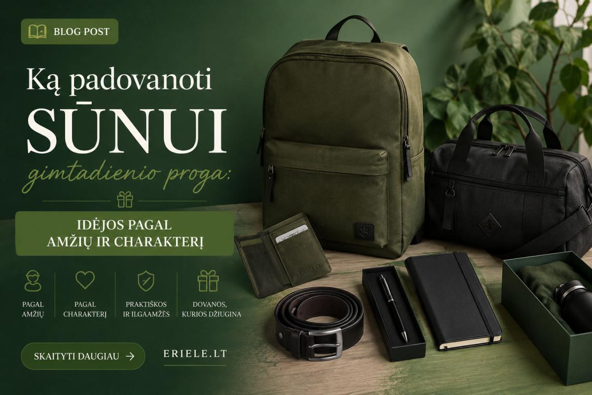 Ką padovanoti sūnui gimtadienio proga pagal amžių, charakterį ir gyvenimo etapą  idėjos paaugliui ar suaugusiam sūnui. ERIELE.lt