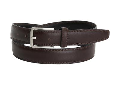 unisex tamsiai rudas plonas  siauras dirzas kostiuminems kelnems i ofisa biura renginius oficialus neutralus 3cm reguliuojamo ilgio 80 90 100 110 120 130 cm su inicialis personalizuota dovana