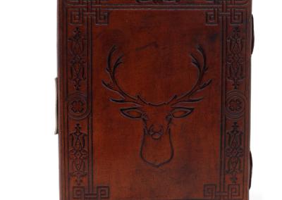 Odinė užrašinė – Stag Notebook (20x15 cm)