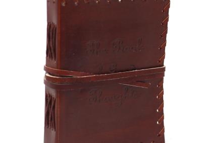 Odinė užrašinė – Book of Thoughts with Wrap Notebook (15x10cm)
