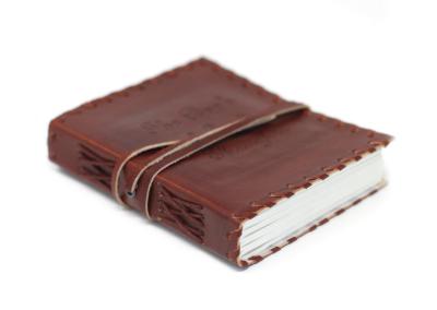 Odinė užrašinė – Book of Thoughts with Wrap Notebook (15x10cm)