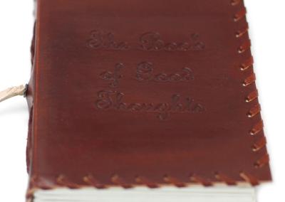 Odinė užrašinė – Book of Thoughts with Wrap Notebook (15x10cm)