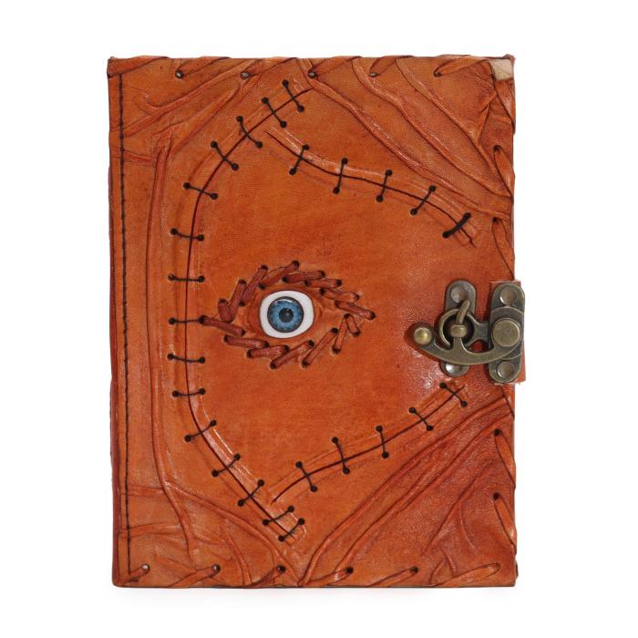 Odinė užrašinė – Veidas ir akis - 20x15cm