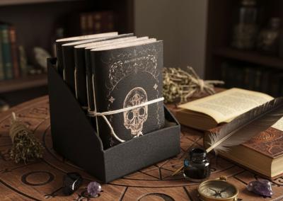 Odinė užrašinė – Assorted Witch Ritual Notebooks - Leather (6x4.5