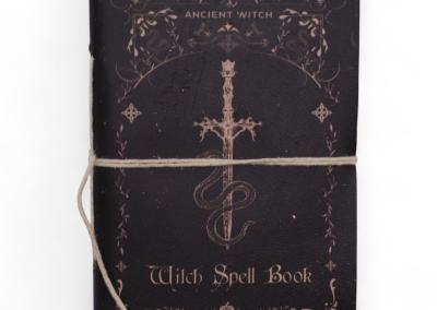 Odinė užrašinė – Assorted Witch Ritual Notebooks - Leather (6x4.5