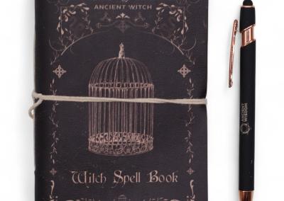 Odinė užrašinė – Assorted Witch Ritual Notebooks - Leather (6x4.5