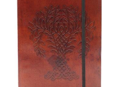 Odinė užrašinė – Medium Notebook with strap - Tree of Life
